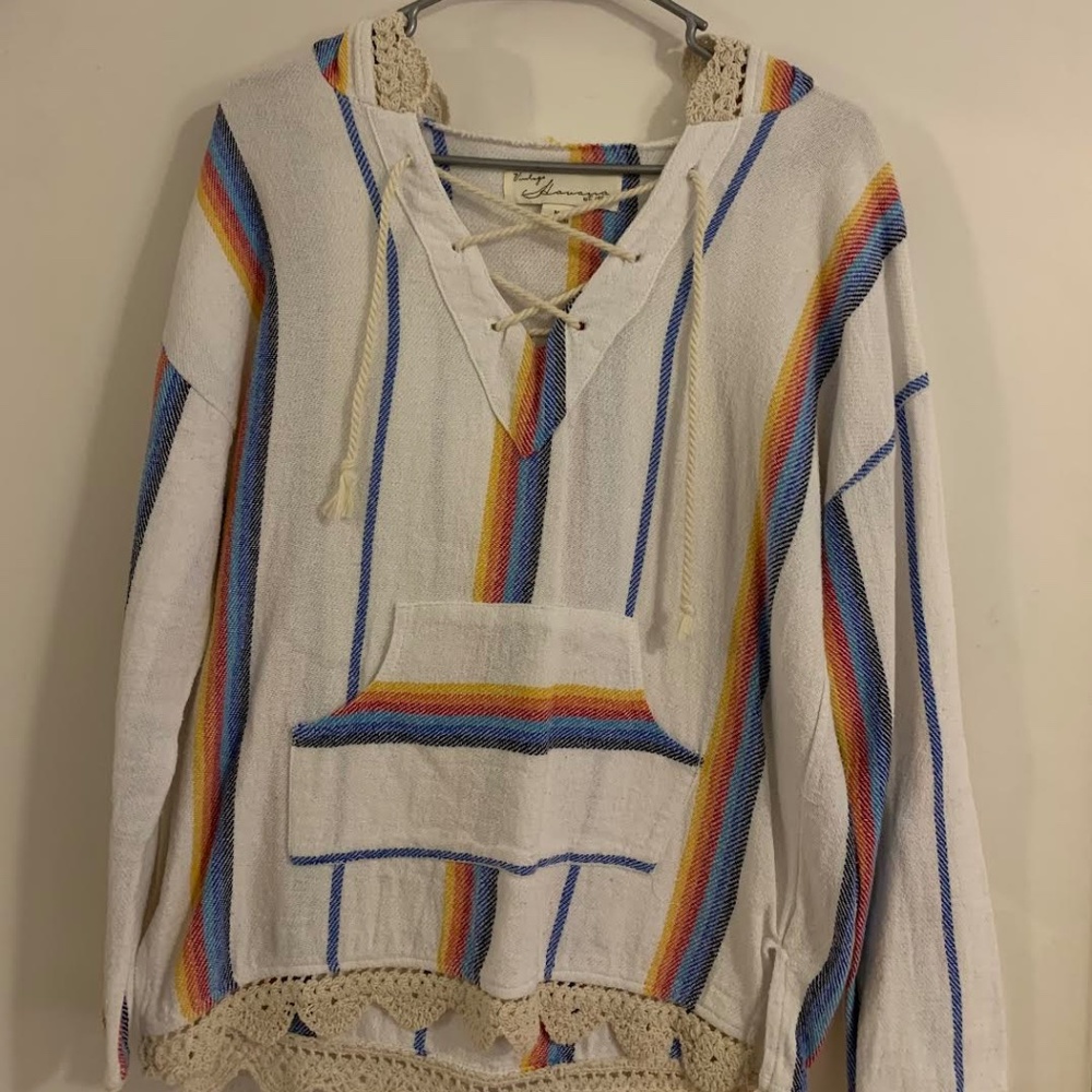 Beachy Striped Pullover